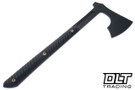 RMJ Tactical Raven 80CrV2 - Graphite Black Cerakote - Black G-10