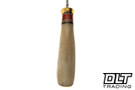 Treeman Knives Big Six - Musk Ox - Brass Guard & Pinned Cap