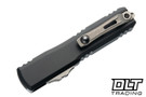 Microtech Ultratech ZBP T/E - Black Handle - Apocalyptic Blade - 1123-12AP