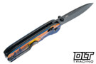 KNAFS Lander 3 - Timberline G-10 - Black Stonewash S35VN Blade