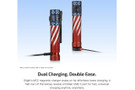 Olight Baton 4 Pro EDC Flashlight - 1600 Lumens USB-C Olight - Stars & Stripes Edition