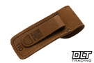 Buck 110 Folding Hunter 250th Anniversary Special Edition - Genuine Ebony Handle - 76 Medallion - Leather Sheath