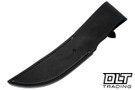 Rocco Handmade Bear Creek Hunter - Calceon Handle - Black & Blue Fiber Aluminum Spacers