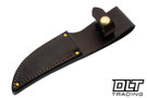 Rocco Handmade Deer & Trout - Sambar Stag Handle - Yellow Linen Spacers