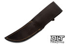 Rocco Handmade Michigan Hunter - Sambar Stag Handle - Aluminum Crows Beak Pommel - Blue, Black and Natural Canvas Spacers