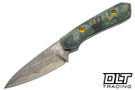 Lynch Northwest Sparrow Seven  - Green Burl Micarta - Fauxhamon CPM 10V Blade