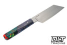 Graber Forge Bunka - Black Ash Burl - 80CrV2 Blade