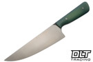 Graber Forge 6" Chef - Jade G-10 - Nitro-V Blade