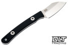 Hellbender Newt - Black G-10 - Tumbled MagnaCut Blade