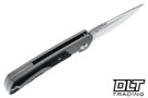 Boker Super Conductor - Titanium - Carbon Fiber Inlay - Drop Point Two Tone MagnaCut Blade