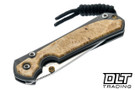 Chris Reeve Small Sebenza 31 - Tanto - Box Elder Inlay - #29