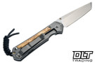 Chris Reeve Small Sebenza 31 - Tanto - Box Elder Inlay - #31 - Back