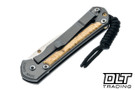 Chris Reeve Small Sebenza 31 - Tanto - Box Elder Inlay - #37