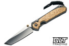 Chris Reeve Small Sebenza 31 - Tanto - Box Elder Inlay - #39