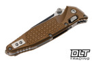 Microtech Socom Ram-Lok - Tan Frag Handle - Two Toned Blade - 160RL-1FRTA