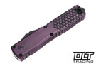 Microtech Ultratech Gen IV - Purple Abraision Half Tri-Grip Handle - 11224HT-1PUAA