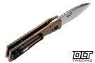Medford TFF-1 Fat Daddy - Tumbled MagnaCut - Bronze Titanium - Black Hardware - DLC Clip