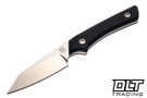 Lynch Northwest Swift Six - Double Black Micarta - Stonewashed MagnaCut Blade