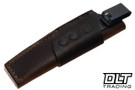 Lynch Northwest Swift Six - Blue Burl Micarta - Stonewashed CPM 10V Blade