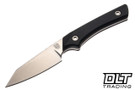 Lynch Northwest Swift Six - Double Black Micarta - Stonewashed CPM 10V Blade