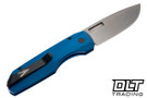 Pro-Tech Vero Synapse 2 - Blue Aluminum - Stonewash MagnaMax Blade