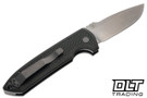Pro-Tech Rockeye Auto - Green Carbide Textured Aluminum - Stonewash MagnaCut Blade