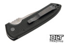 Pro-Tech Rockeye Auto - Green Carbide Textured Aluminum - Stonewash MagnaCut Blade