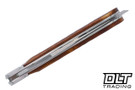 RoseCraft Blades Appalachian Jack - Dapper Jigged Bone - Brushed Satin 14C28N Clip Point Blade