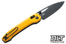 Bestech Knives Cobber - Yellow G-10 - Black PVD 14C28N Blade