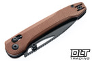 Bestech Knives Cobber - Brown Micarta - Black PVD 14C28N Blade