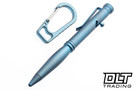 Bestechman Scribe - Blue Titanium with Carabiner