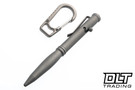 Bestechman Scribe - Grey Titanium with Glass Breaker & Carabiner