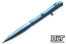 Bestechman Scribe - Blue Titanium with Glass Breaker & Carabiner