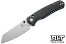 Bestechman Cicada's Wing - Grey Micarta - Satin 10Cr15MoV Blade