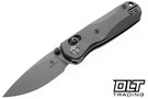 Bestechman Sprite - Dark Stonewashed Titanium - Dark Stonewashed M390 Blade