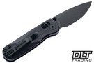 Bestechman Sprite - Black & Purple G-10 - Black Stonewashed M390 Blade