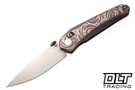 Bestech Knives Mothus - Purple Titanium - Satin M390 Blade