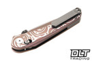 Bestech Knives Mothus - Purple Titanium - Hand Rubbed Satin M390 Blade