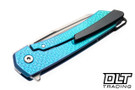 MachineWise Mojave - Blue Green Fade Epicenter Titanium - Lightwash S90V Blade #1261