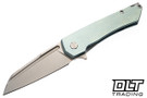 MachineWise Mojave - Ice Blue Titanium - Lightwash S90V Blade #1373