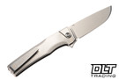 MachineWise Sonora - Raw Ti Bolster - Sunray Titanium - Lightwash S90V Blade #2153