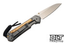 Chris Reeve Small Sebenza 31 - Insingo - Box Elder Inlay - #45 - Back