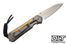 Chris Reeve Small Sebenza 31 - Insingo - Box Elder Inlay - #46 - Back