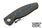 Three Rivers Manufacturing Neutron 2 MagnaCut - Framelock - Pinstripe 3D Lockside - Gecko CamoCarbon