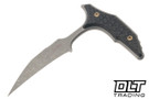 Microtech Bee - Titanium Handle - Carbon Fiber Scales - Apocalyptic Blade - Marfione Select - 218-10APMS4