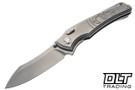 Hawk Talon - Titanium Handle - Brightwash M390 Blade