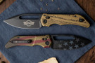 Heretic Koschei - USA 250 Limited Edition Aluminum Handle - Cerakote MagnaCut Drop Point Blade