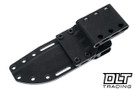 Reiff Vicon - Saber - Two Tone MagnaCut Blade - Black G-10 - Black Kydex Sheath
