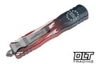 Microtech Dirac Delta - 250th Anniversary - Flag Handle - Apocalyptic Blade - Signature Series - 227-10APS-4J250