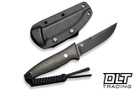 Civivi Tamashii C19046-4 - Dark Green Micarta - Black Stonewash D2 Blade